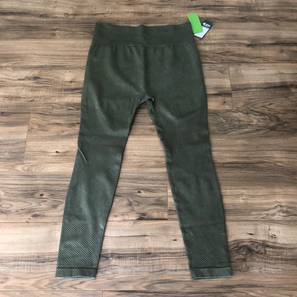 NWT olive green MTA leggings